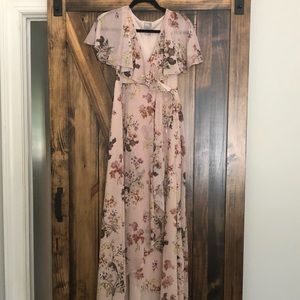 Ruffle Maternity Dress